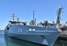 Austal Australia delivers 1st evolved Cape Class Patrol Boat to Royal Australian Navy