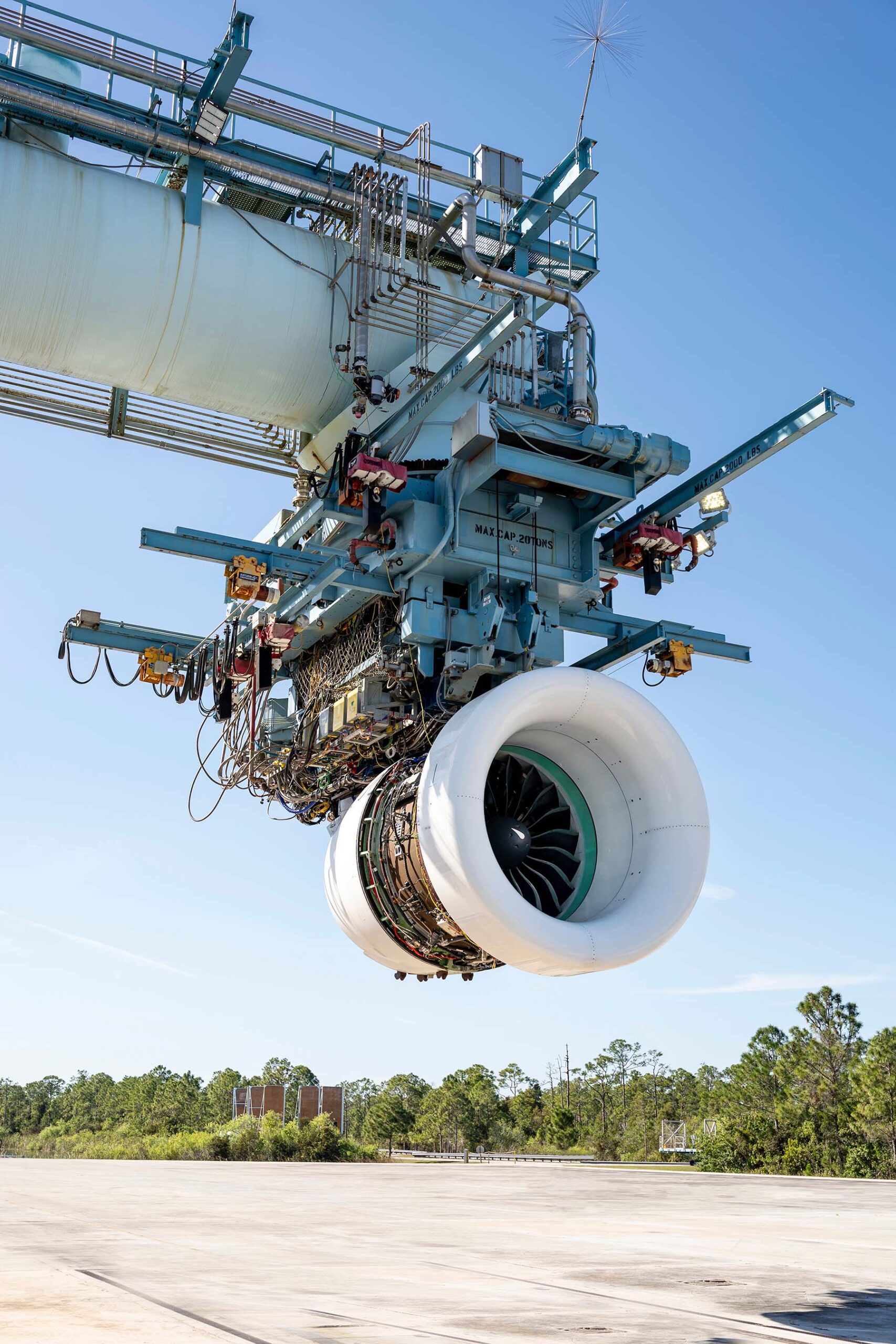 Pratt & Whitney successfully tested the GTF Advantage engine configuration with 100 percent sustainable aviation fuel (SAF). Photo: Pratt & Whitney