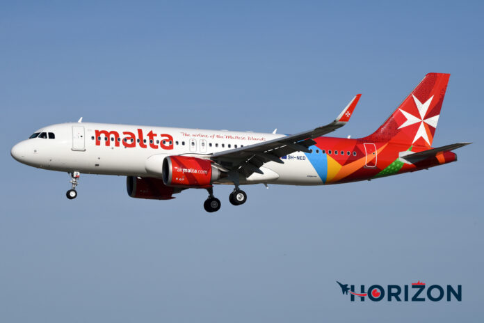 Air Malta Airbus A320-251N 9H-NED. Photo: Joseph Borg