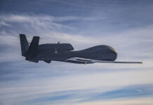Northrop Grumman Completes Ferry Flight of Japan’s RQ-4B Global Hawk Northrop Grumman’s RQ-4B Global Hawk aircraft will provide the Japan Air Self-Defense Force with persistent, high-altitude surveillance of the Indo-Pacific. Photo: Northrop Grumman