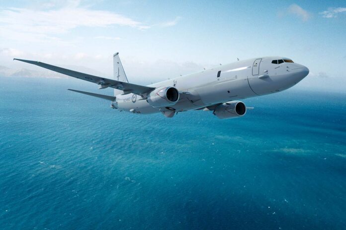 New Zealand P-8A Poseidon. Photo: Boeing