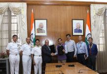 Indian Navy signs contract with M/S LARSEN & TOUBRO LTD, for two multipurpose vessels