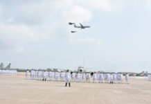 Commissioning Ceremony of INAS 316 on 29 March 2022