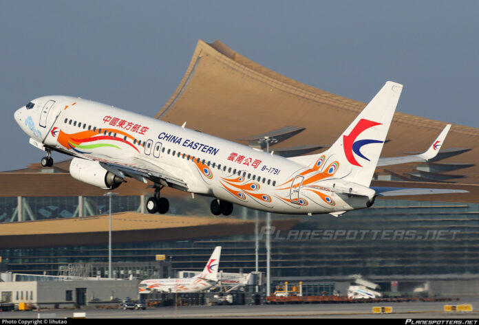 China Eastern Airlines Boeing-737-89P(wl). Photo: lihutao via planespotters.net