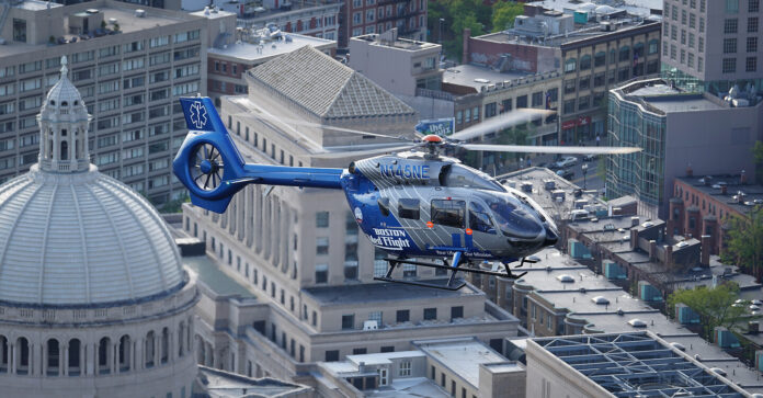 Boston MedFlight H145. Photo: Airbus