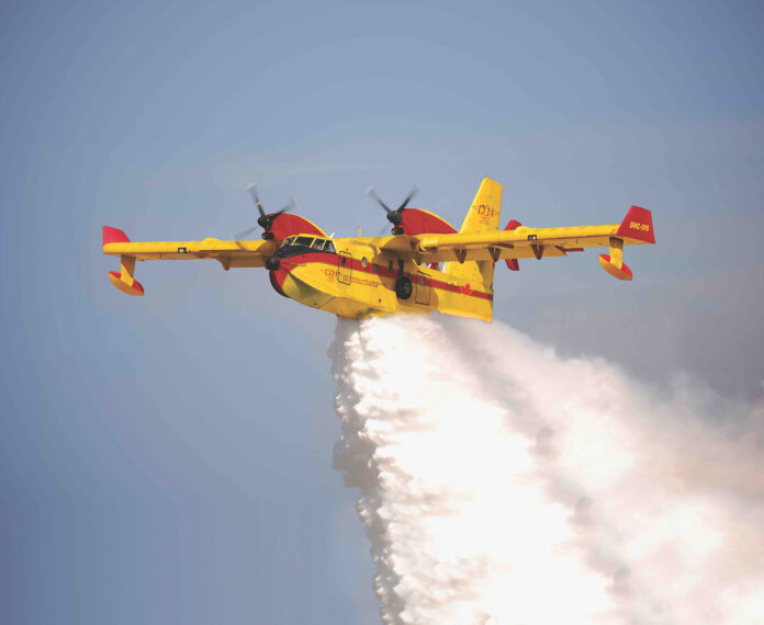 De Havilland Aircraft of Canada Limited Launches DHC-515 Firefighter. Photo: De Havilland