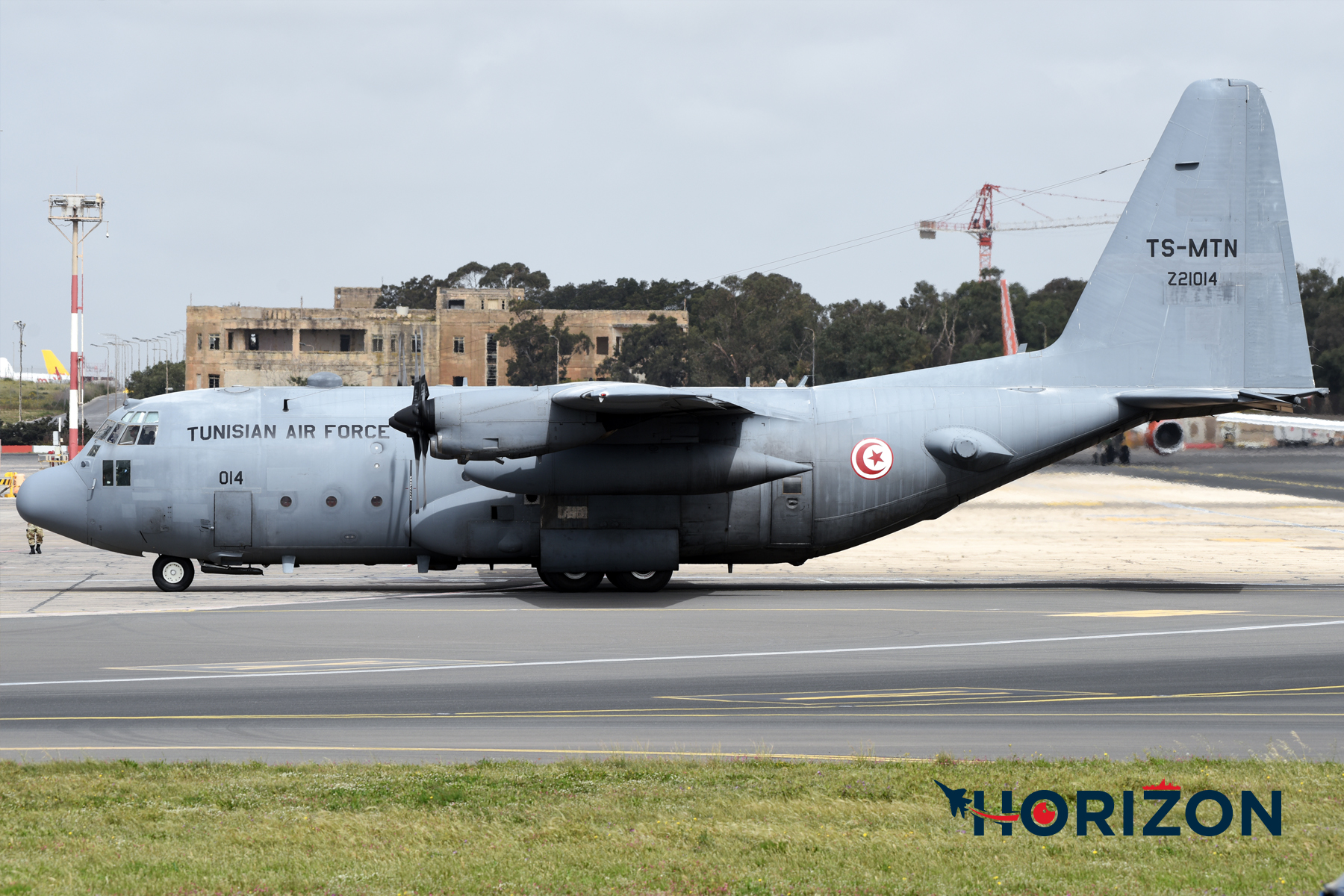 Tunisian Air Force Lockheed C-130H Hercules TS-MTN. Photo: Joseph Borg