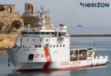 Italian Coast Guard Dattilo Class visits Grand Harbour