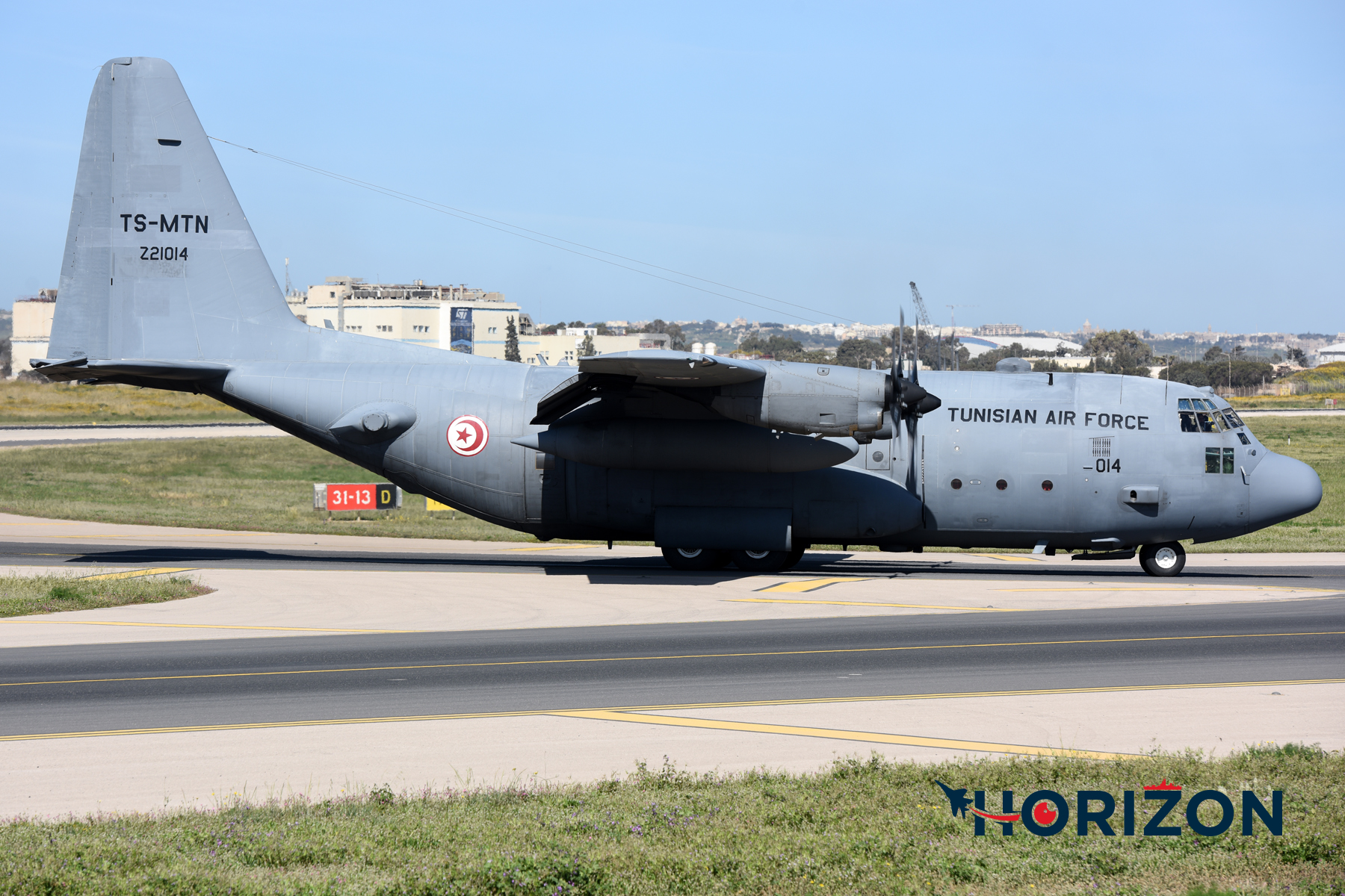 Tunisian Air Force Lockheed C-130H Hercules TS-MTN. Photo: Joseph Borg