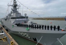Navantia delivers to the RSNF the first Avante 2200 class corvette