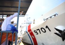 The Philippine Coast Guard has launched the country’s largest multi-role response vessel