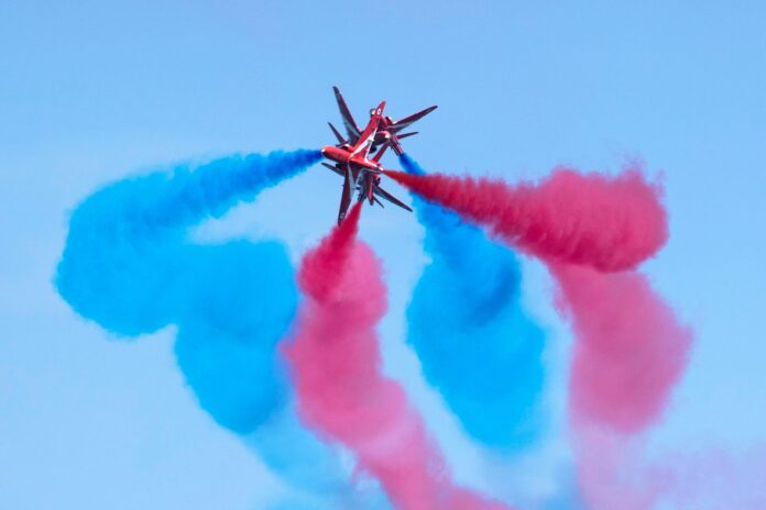 Royal Air Force Red Arrows. Photo: Red Arrows