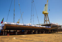 Works start on the LPD for Qatar in Palermo