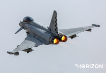 Italy’s Southern watch – Trapani-Birgi Air base Full reheat on take off for the Eurofighter EF-2000. Photo: Paul Spiteri Lucas