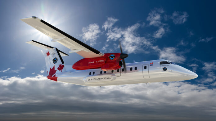 Pratt & Whitney Canada selected H55 S.A. to supply battery systems for P&WC’s regional hybrid-electric flight demonstrator program. Photo: Pratt & Whitney Canada