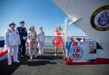 HII christens National security cutter Calhoun (WMSL759)
