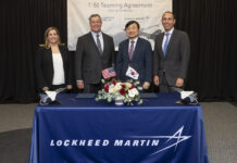 Lockheed Martin, KAI Sign Teaming Agreement For Future T-50 Opportunities
