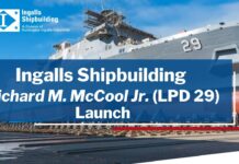 HII CHRISTENS RICHARD M. MCCOOL JR. (LPD 29)