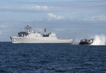 Navy to Commissions Amphibious Transport Dock Ship Fort Lauderdale