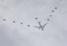 Seven Allies conduct integrated training above Romania