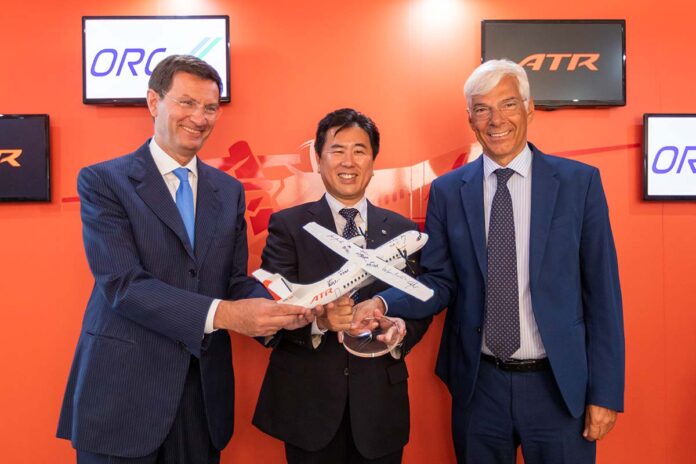 ORC & ATR Signing ceremony. Photo: ATR Aircraft