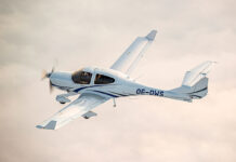European Flight Academy welcomes two new DA40 NG Diamond DA40NG. Photo: Diamond