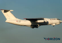 Sapsan Airline Ilyushin IL-76TD EX-76007 Sapsan Airline Ilyushion IL-76TD EX-76007. Photo: Stephen Borg