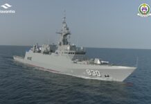 Second Avante 2200 class corvette of the Saudi Navy goes into service