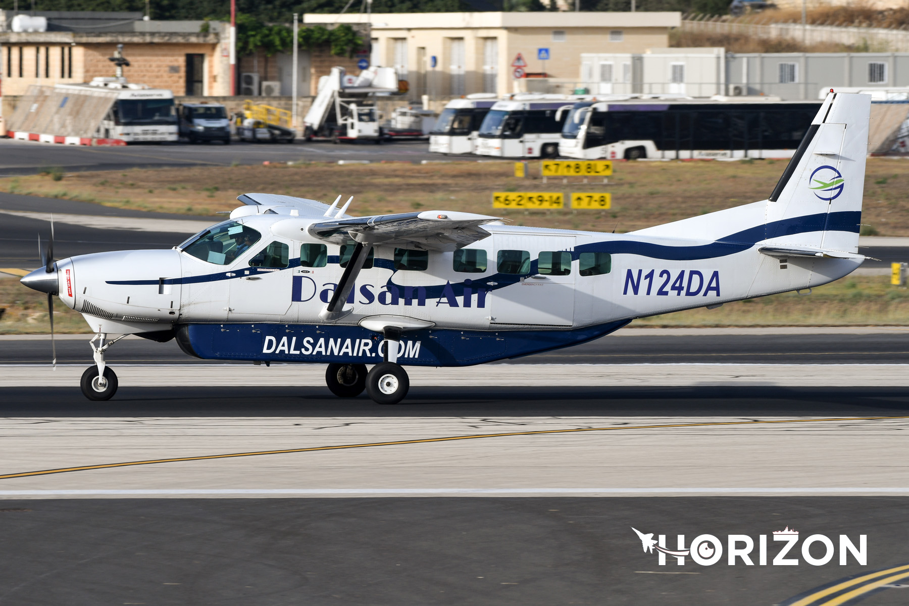 Dalsan Air Express Cessna C208B N124DA. Photo: Joseph Borg