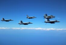 Joint training of Hellenic Fighter Aircraft with the USS HARRY S. TRUMAN Aircraft Carrier