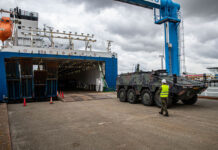 Netherlands Defence deploys leased RoRo ship for the first time