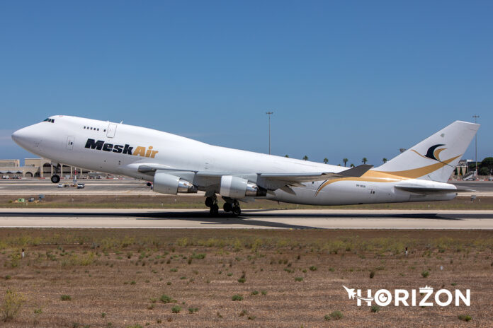 MeskAir Boeing 747-4H6(BDSF) 9H-MSK Photo: Christian Camilleri