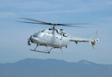 MQ-8C Fire Scout Completes First Expeditionary Advanced Base Operations Exercise MQ-8C Fire Scout Photo: Northrop Grumman