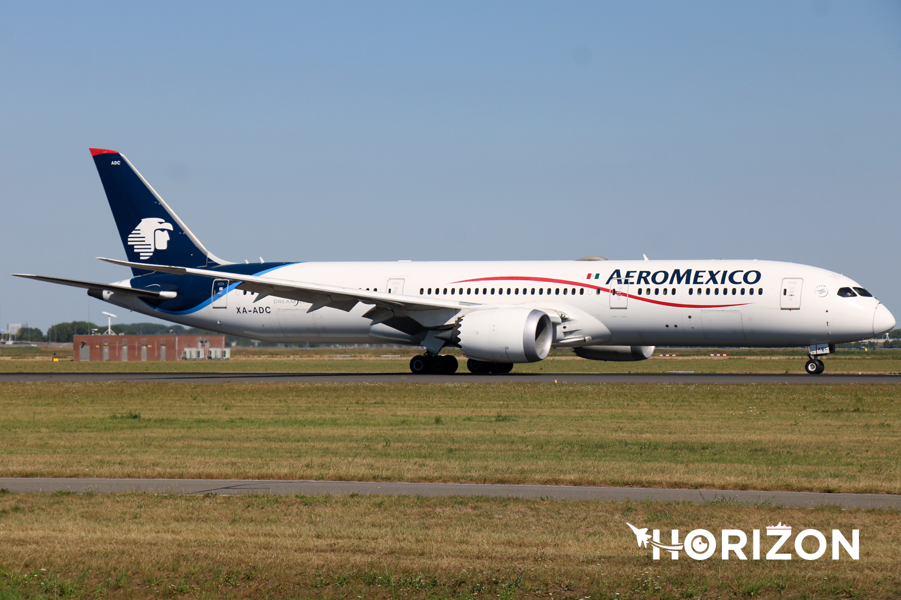 AeroMexico Boeing 787-9 Dreamliner XA-ADC. Photo: Stephen Borg