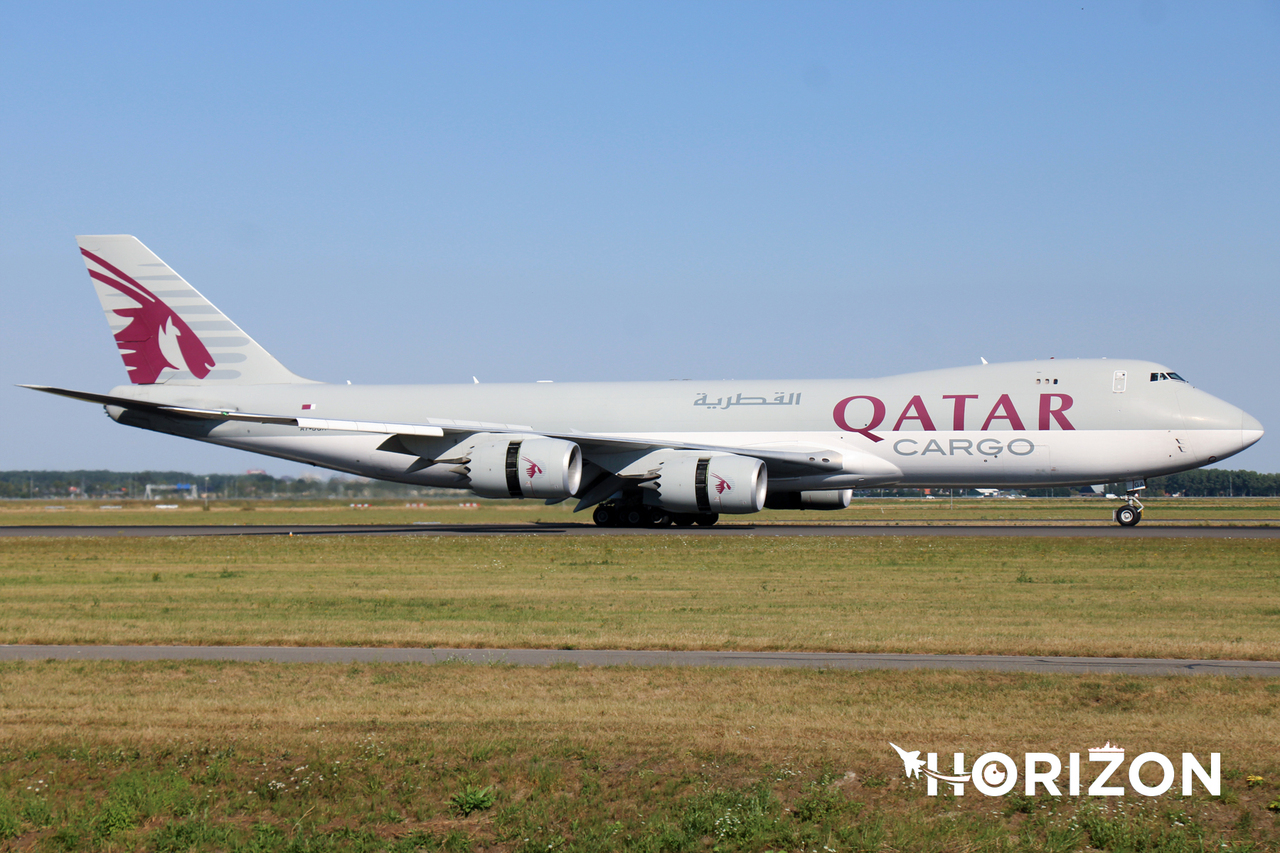 Qatar Airways Cargo Boeing 747-87UF A7-BGA. Photo: Stephen Borg