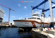Italian Coast Guard launches the CP422 “Aurelio Visalli”