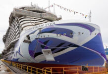 “Norwegian Viva” floated out in Marghera