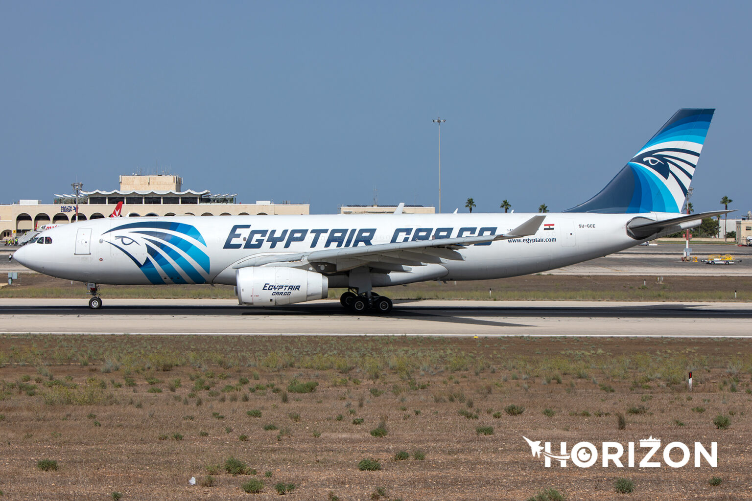 EgyptAir Cargo Airbus A330243P2F SUGCE — Horizon