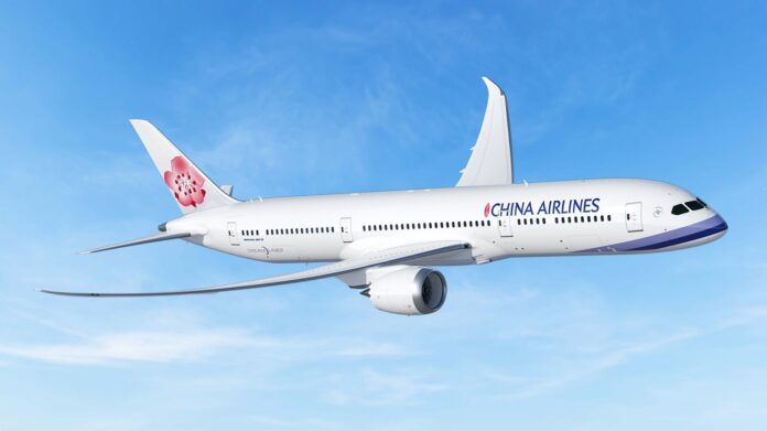 China Airlines Boeing 787. Photo: Boeing