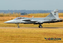 South Africa’s Gripen flies again after year-long grounding South African Air Force JAS 39 Gripen. File Photo: Christopher Ebejer