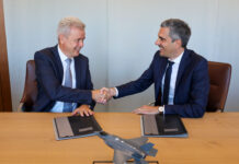 Procurement contract signed for the Swiss Air Force F-35A National Armaments Director Martin Sonderegger and the Swiss F-35A Program Manager Darko Savic signed the procurement contract on 19 September 2022 at armasuisse in Bern. Photo: Federal Palace Media Centre