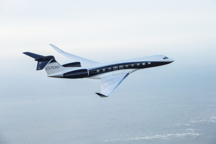 Gulfstram G700 illustration. Photo: Gulfstream Aerospace