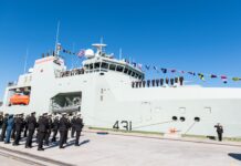 His Majesty’s Canadian Ship Margaret Brooke commissioned into service