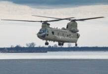 Boeing Delivers 20th CH-47F Chinook to the Royal Netherlands Air Force A Royal Netherlands Air Force (RNLAF) CH-47F Chinook takes flight. With Boeing’s 20th CH-47F delivery to the RNLAF the country’s fleet updates are now complete. Photo: Fred Trolio
