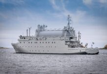 Sea trials of the new Swedish SIGINT ship begin
