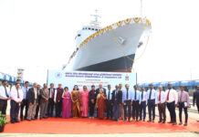 Launch of ‘Ikshak’ Survey vessel held