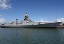 Delivery of the second ship of Project 15B Y 12705 for the Indian Navy