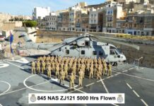 Navy Merlin surpasses 5000 flying hours