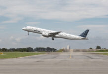 Porter Airlines Takes Delivery of Their First Embraer E195-E2 Porter Airlines E195-E2. Photo: Embraer