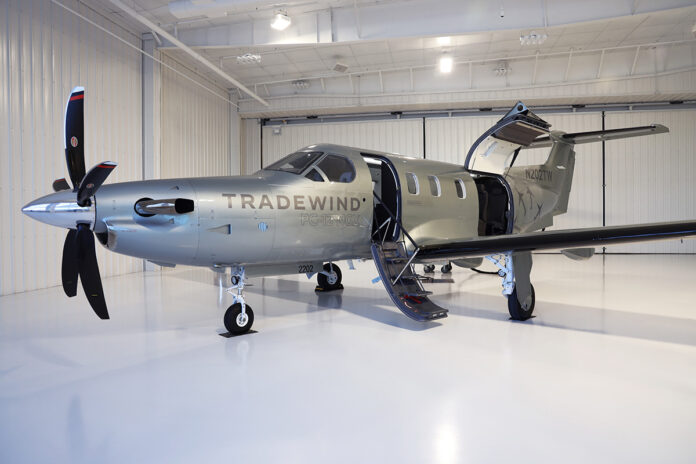 Pilatus Delivers First PC-12 NGX to Tradewind Aviation. Photo: Pilatus Aircraft